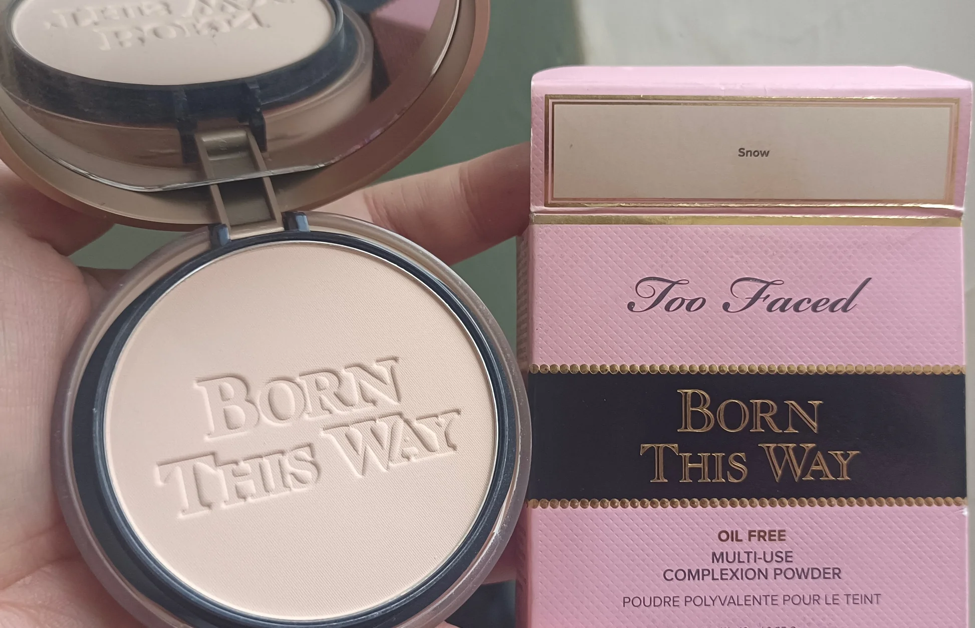 Review Too Faced Born This Way Complexion Powder