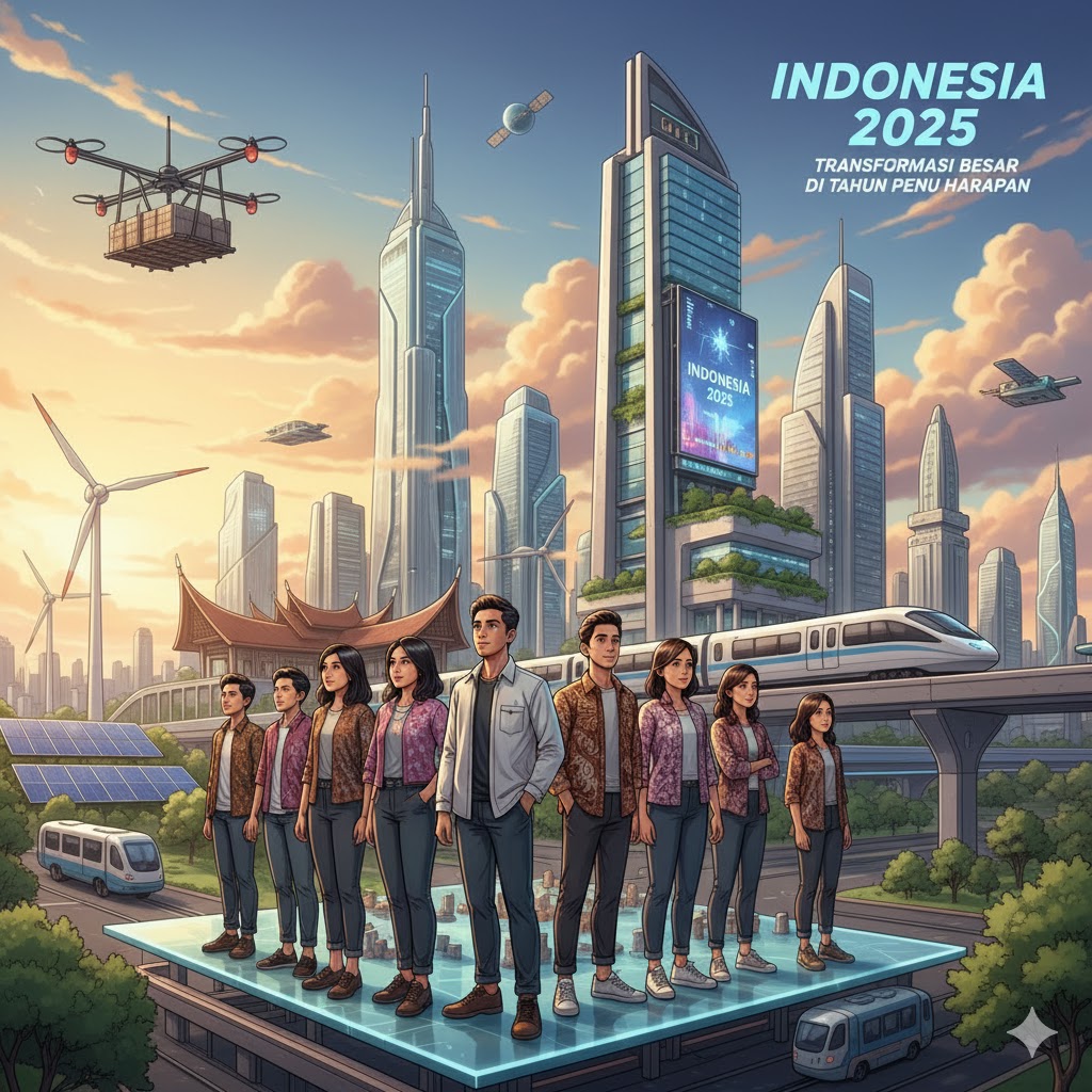 Indonesia 2025: Transformasi Besar di Tahun Penuh Harapan
